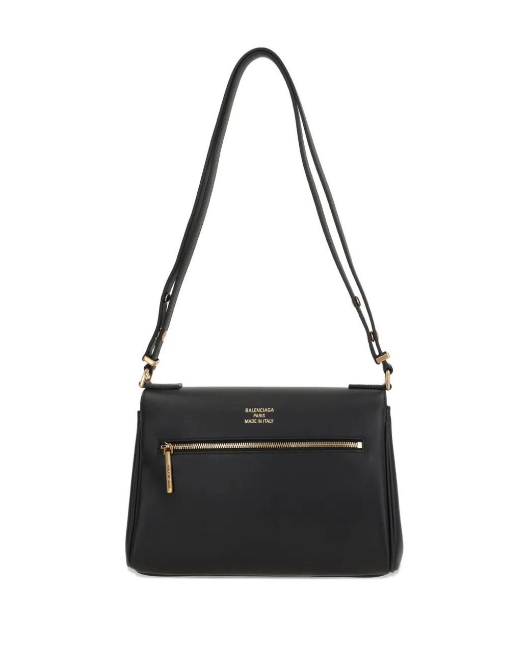 Balenciaga Black Bel Air Xs Flap Shoulder Bag