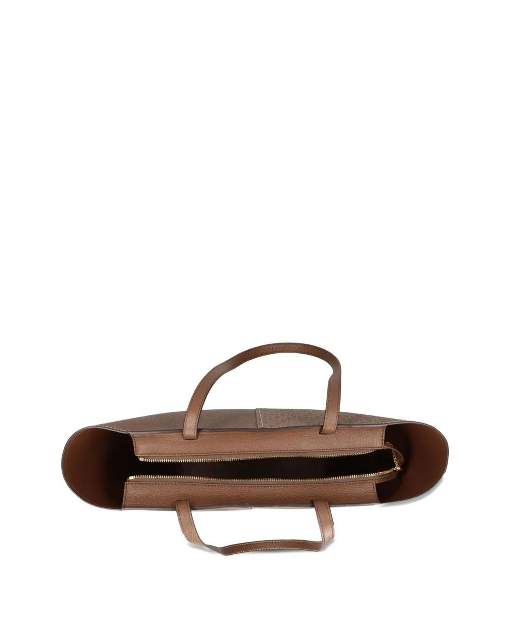 MICHAEL Michael Kors Brown Monogram Panel Tote Bag