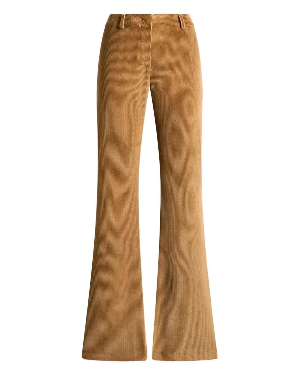 Etro Brown Corduroy Velvet Trousers