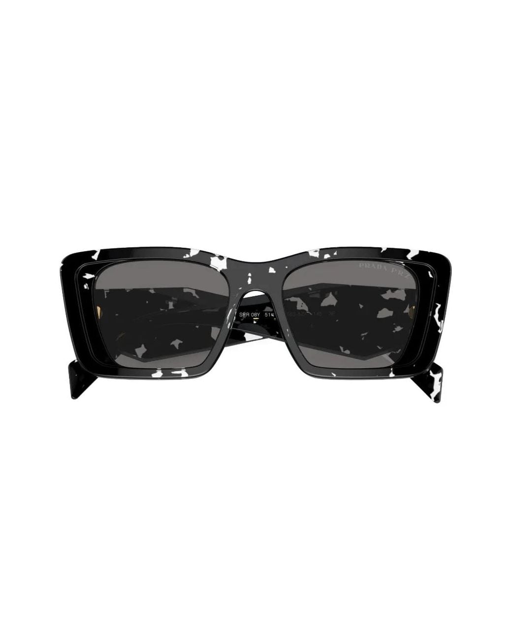 Prada Black Acetate Pr 08Ys Sunglasses