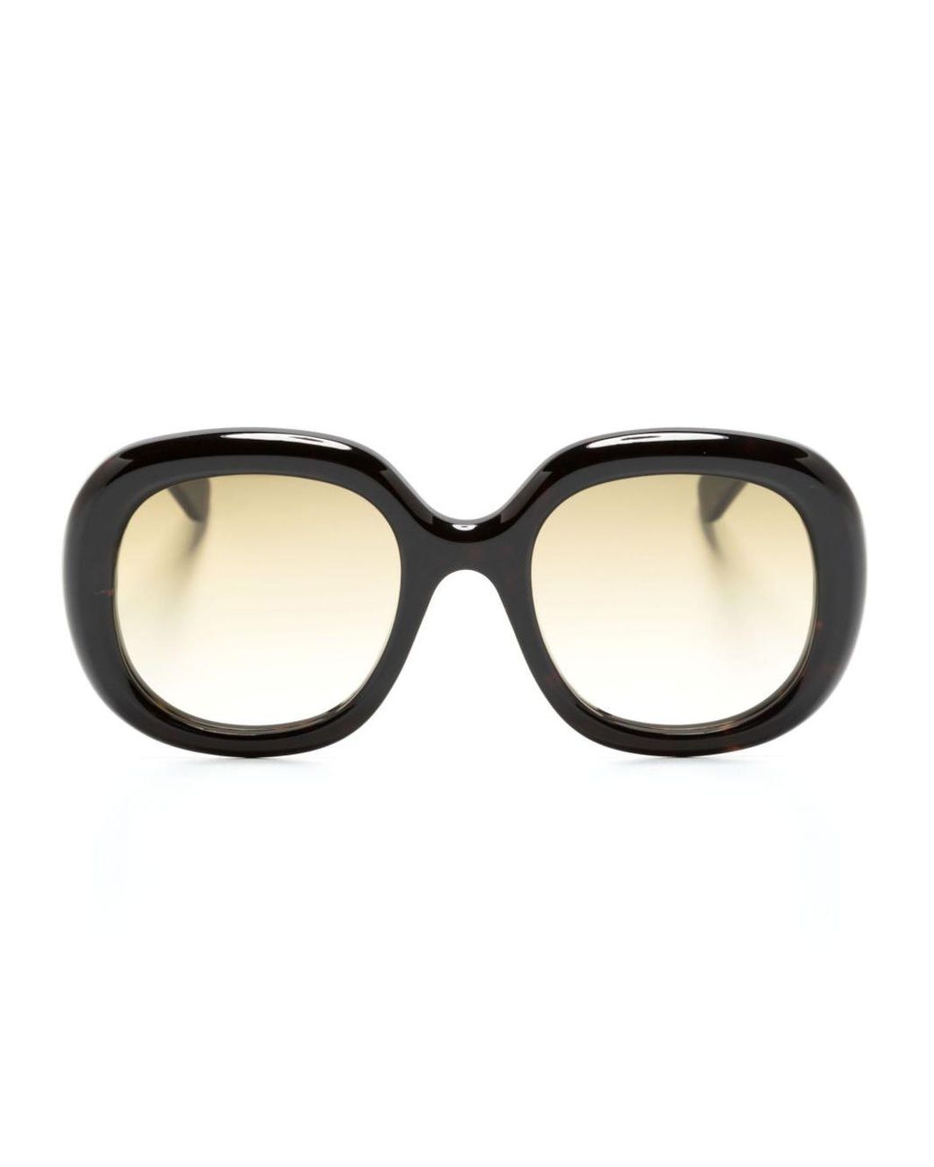 Chloé Tortoiseshell-effect Square-frame Sunglasses in Brown | Lyst Australia