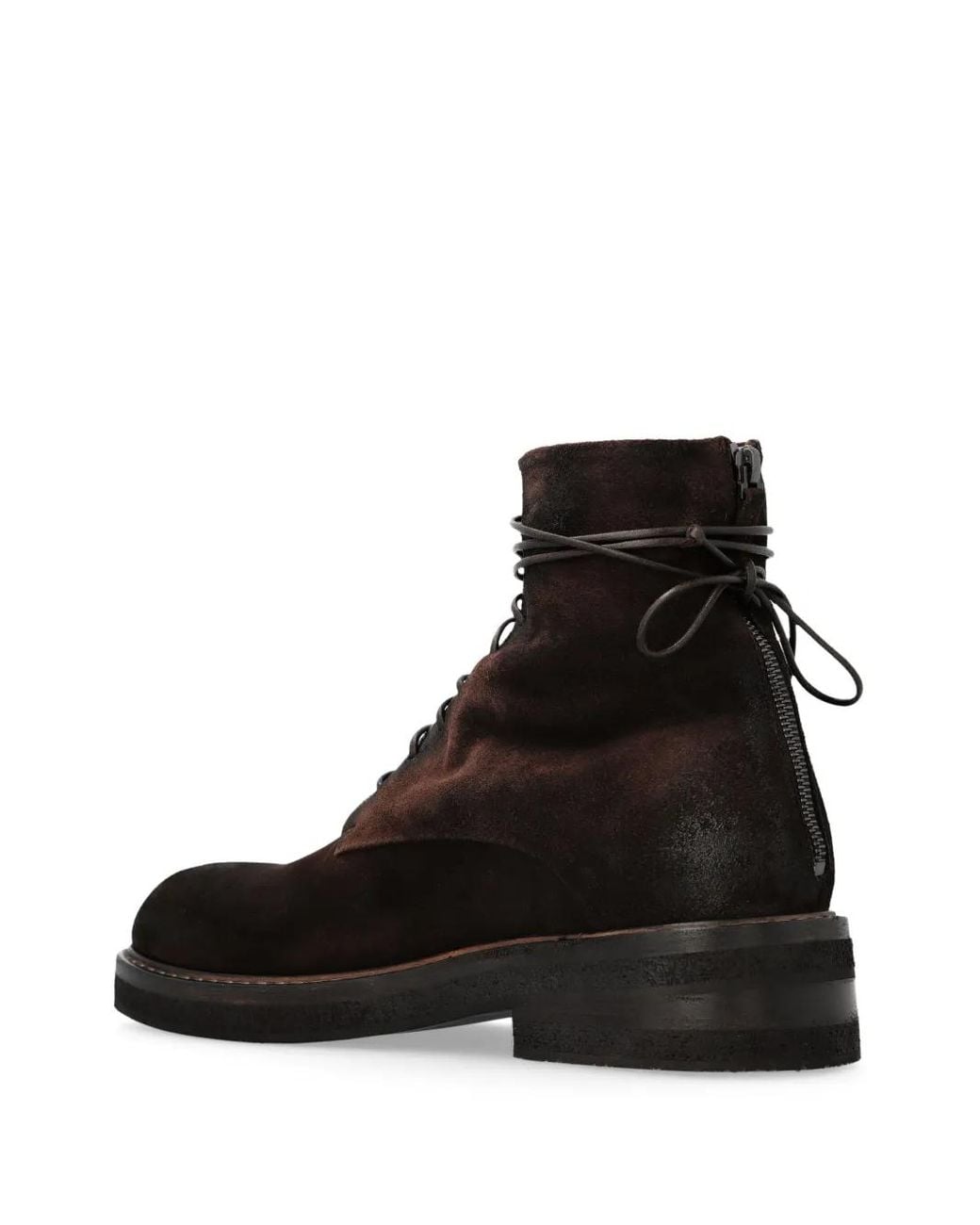 Stivaletti Stringati di Marsèll in Black da Uomo