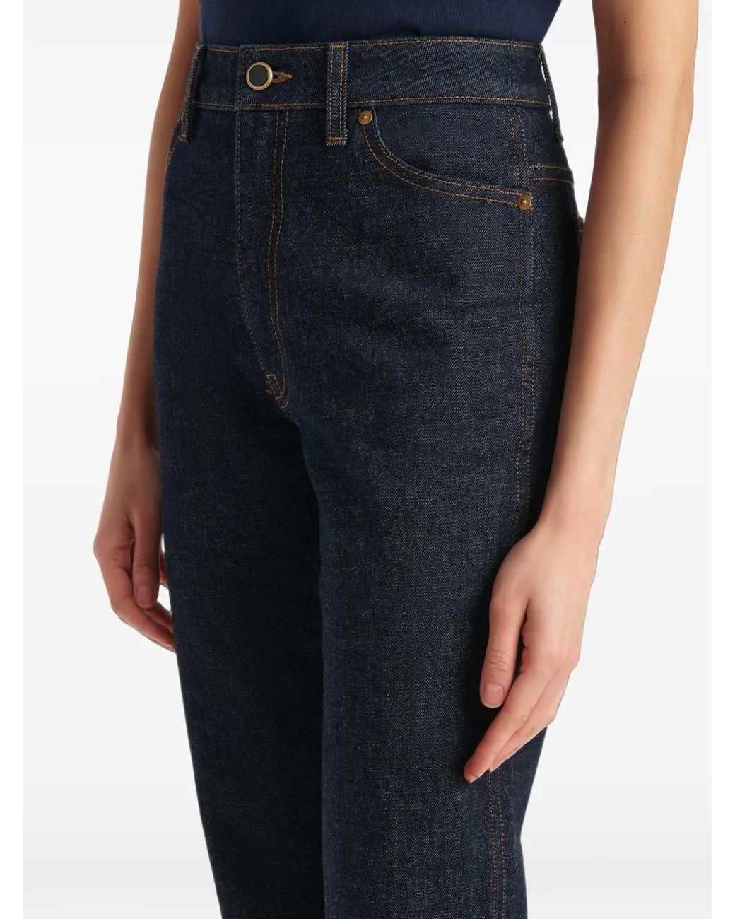 Khaite Blue "Danielle" Jeans