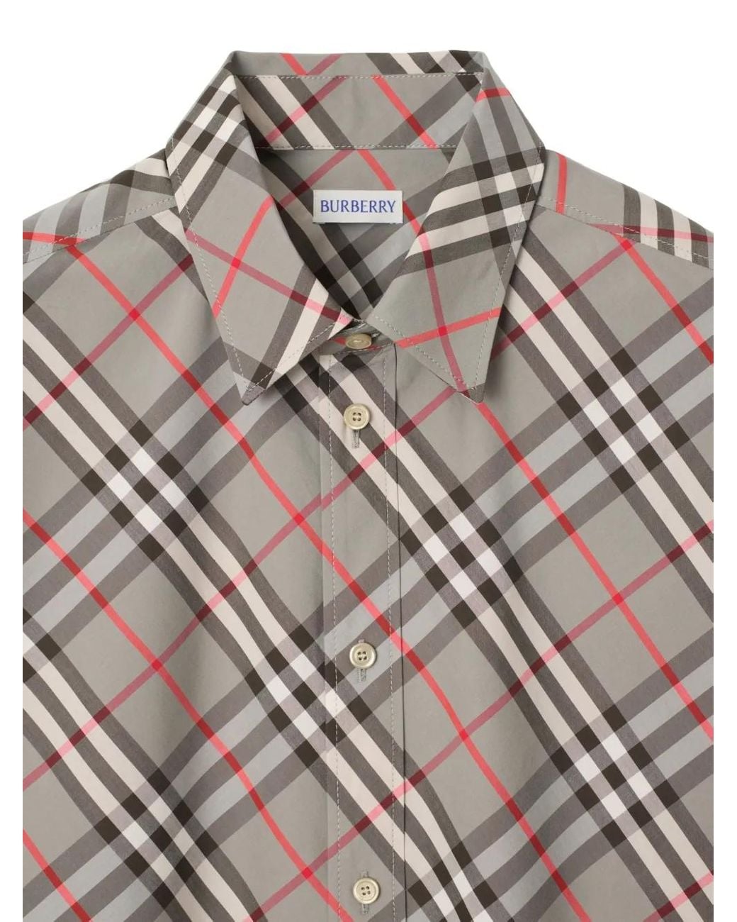 Burberry Gray Shirts for men