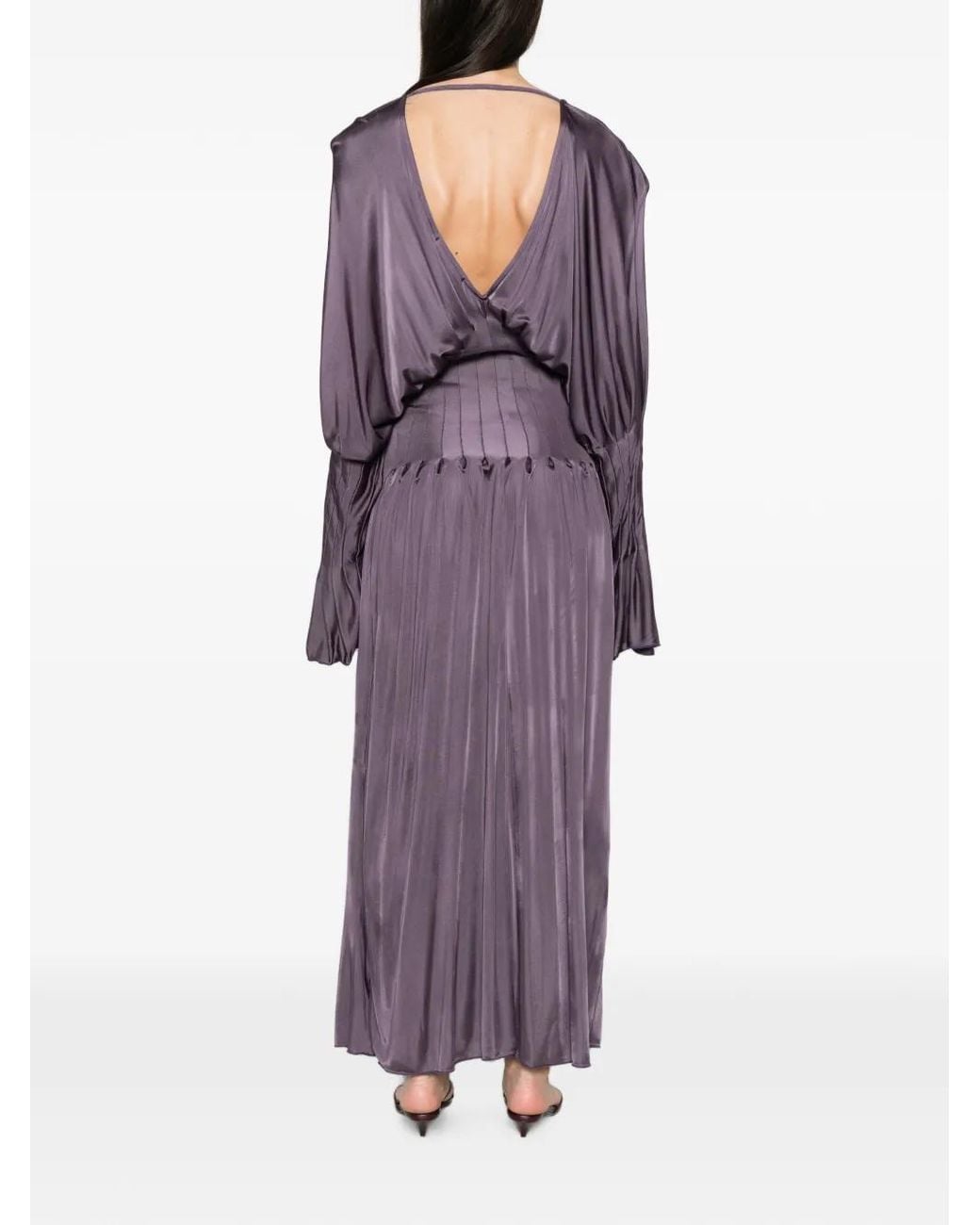 AYA MUSE Purple Luma Dress