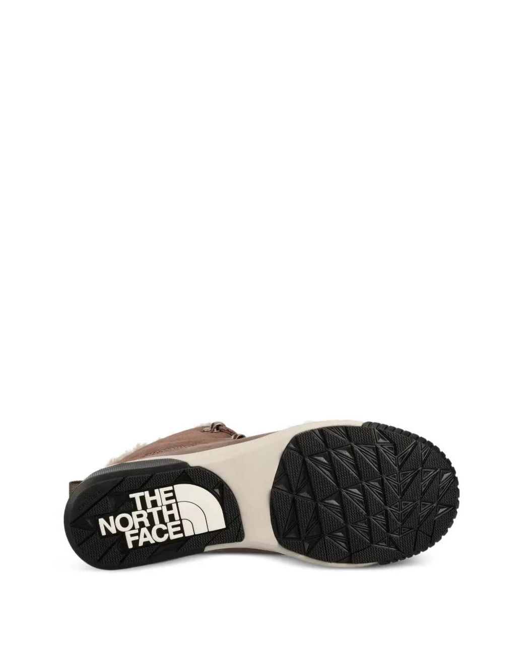 The North Face Brown Logo-Detail Boots