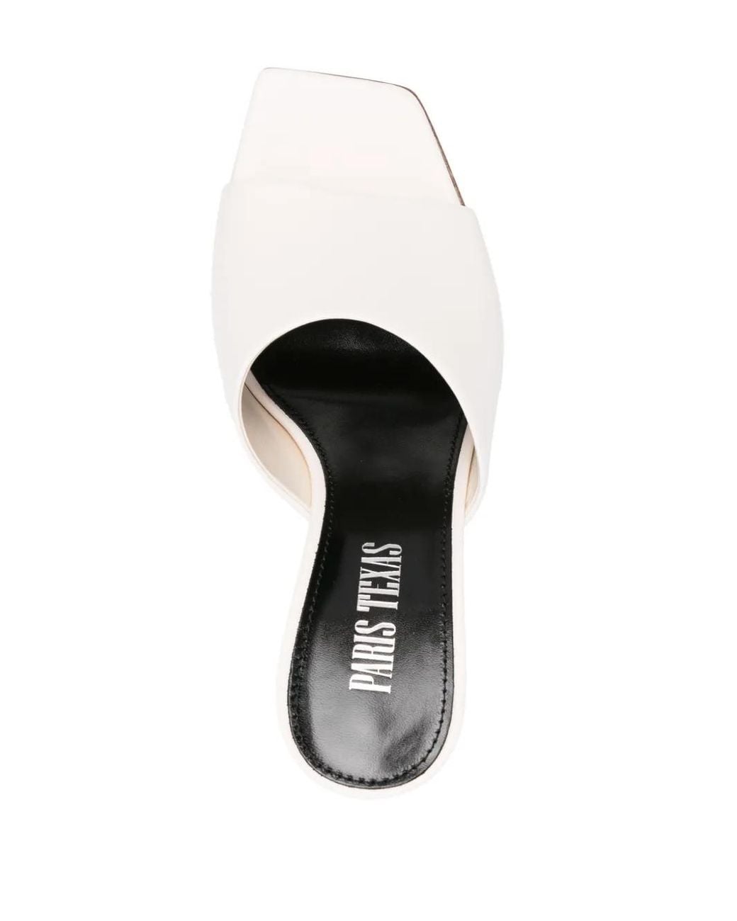 Paris Texas White Flat Shoes