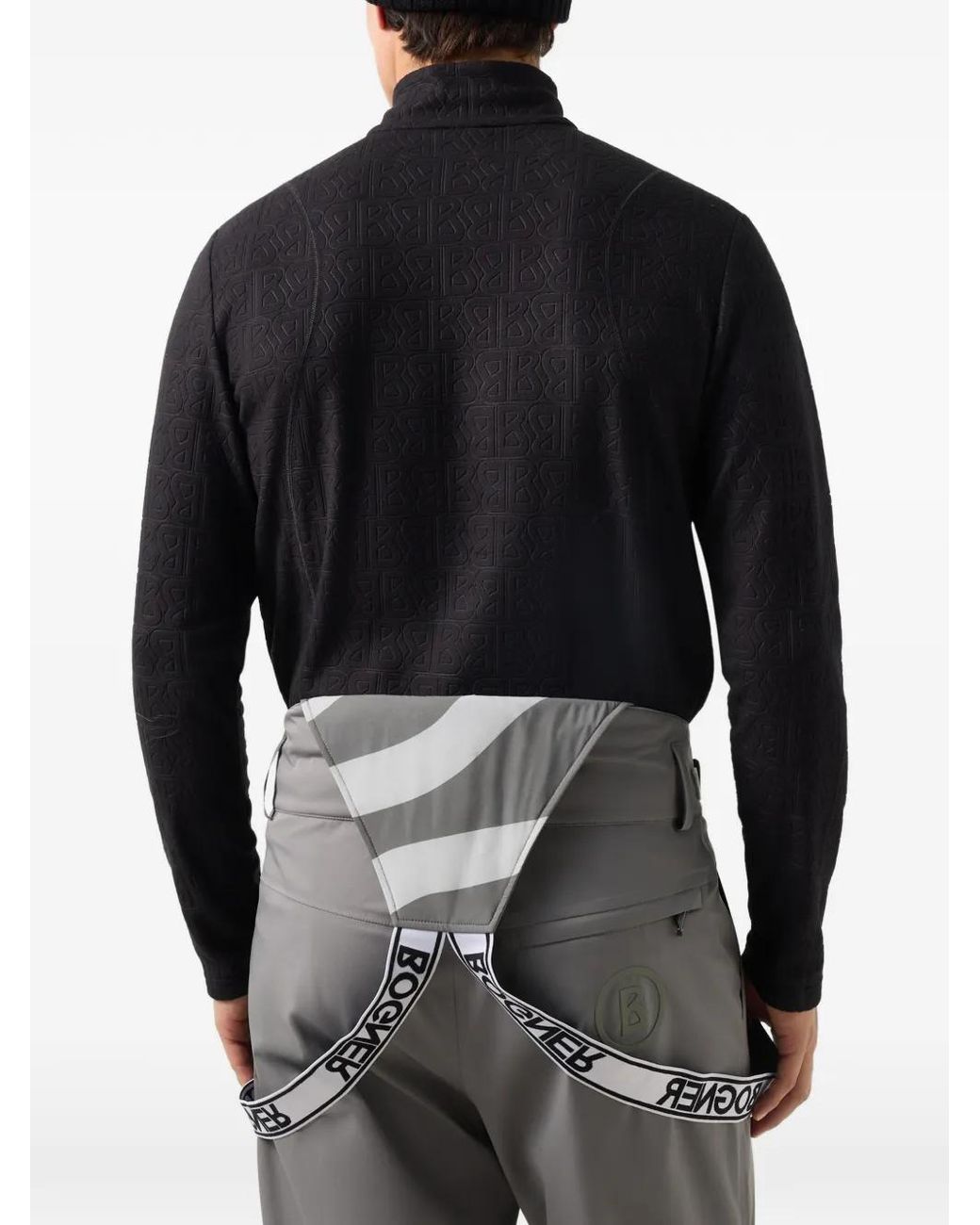 Bogner Harry Logo-Embossed Performance Top in het Black voor heren