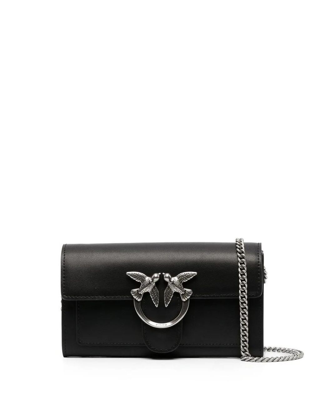 Pinko Black Love One Wallet On Chain