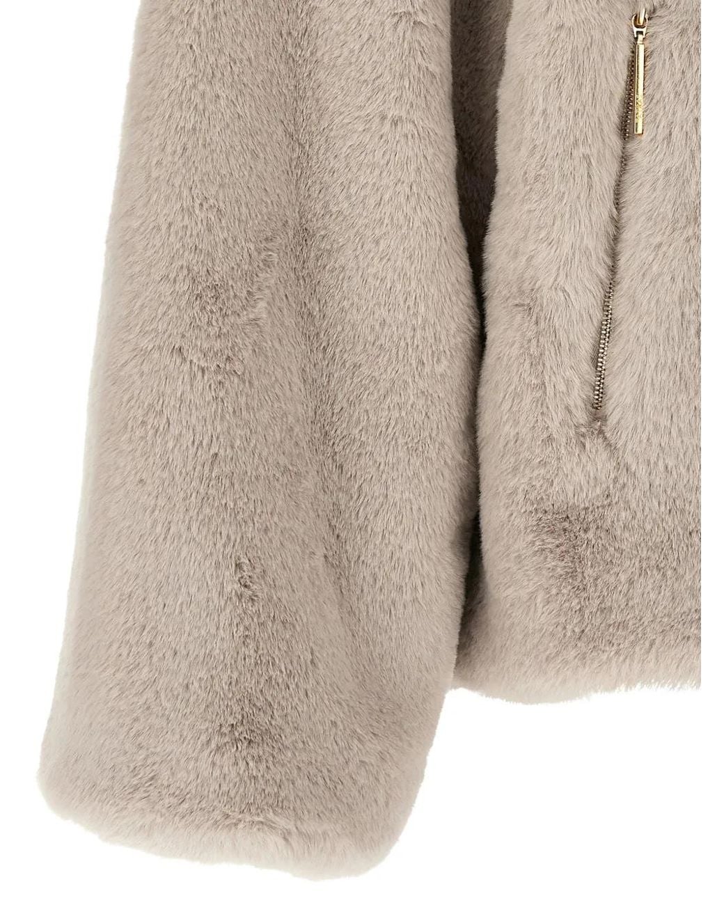 Tatras Natural Barbra Faux-Fur Jacket