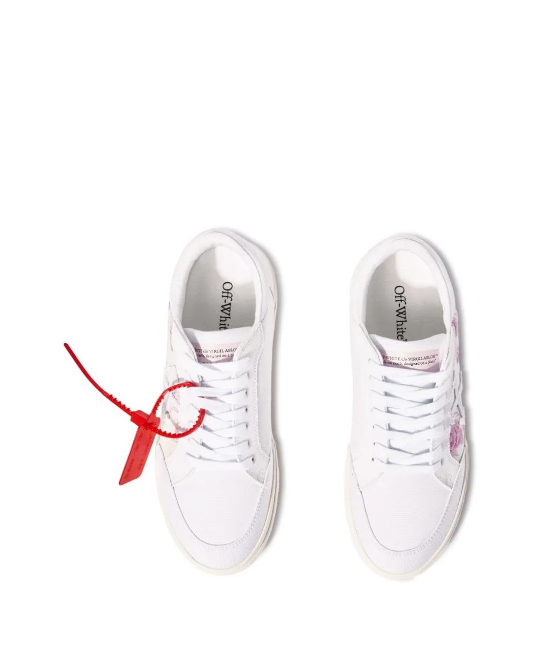 Off-White c/o Virgil Abloh Pink New Vulcanized Animation Sneakers