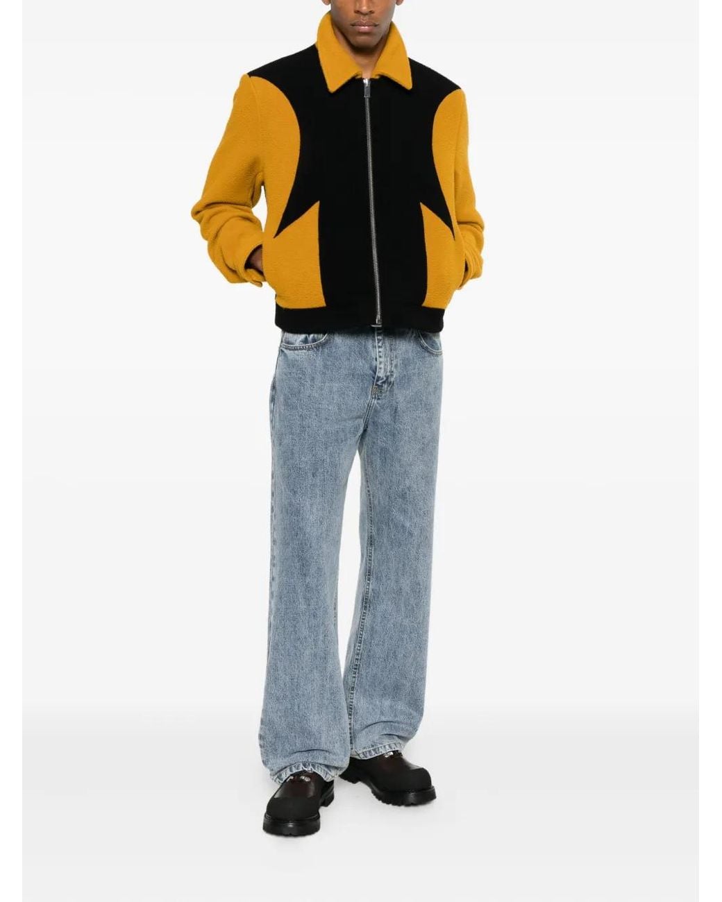 Second/Layer Orange Corky Jacket for men