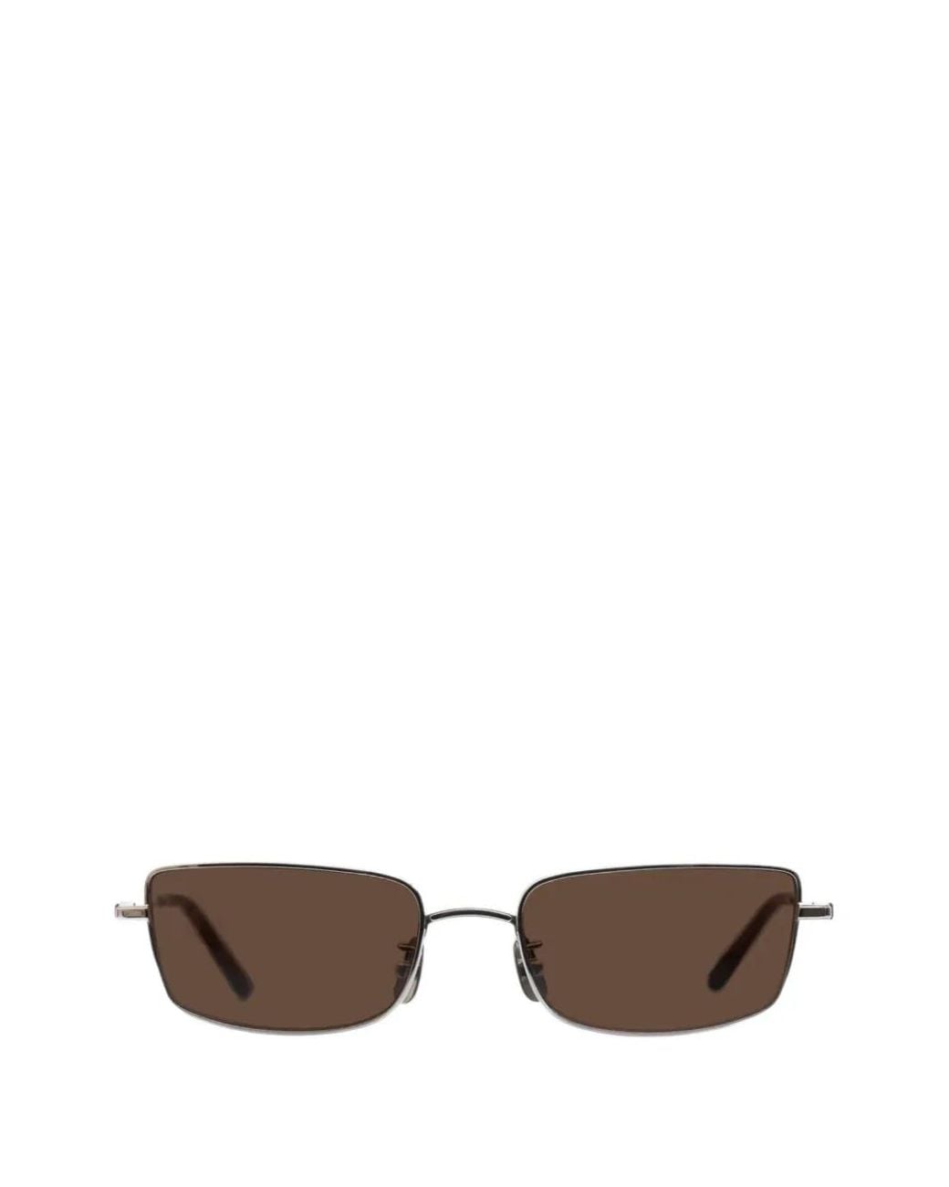 THISTLES Metallic The Jean Rectangle-Frame Sunglasses