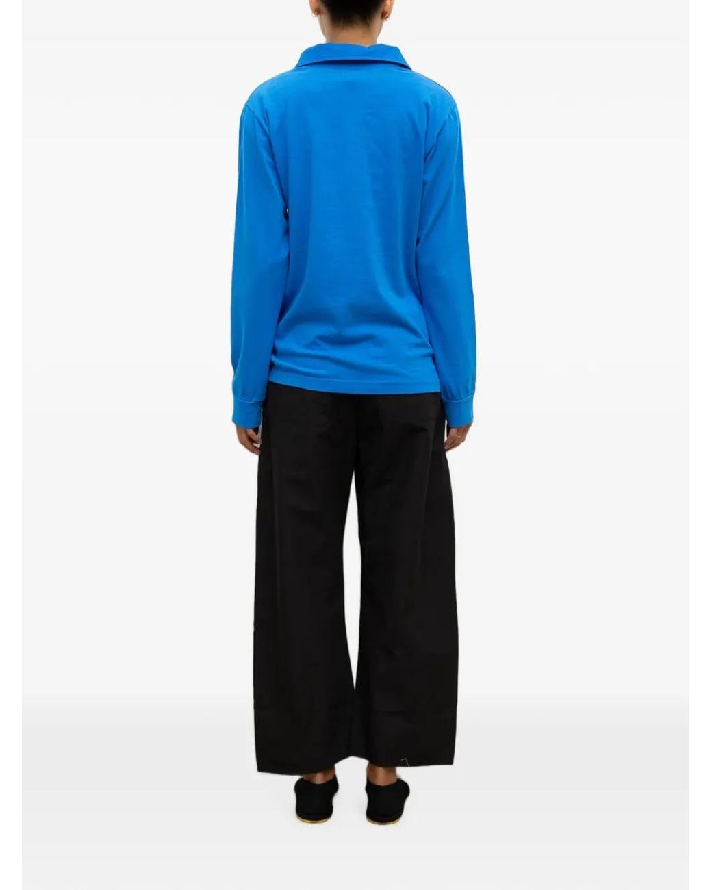 Leset Black Kyoto Drawstring Trousers