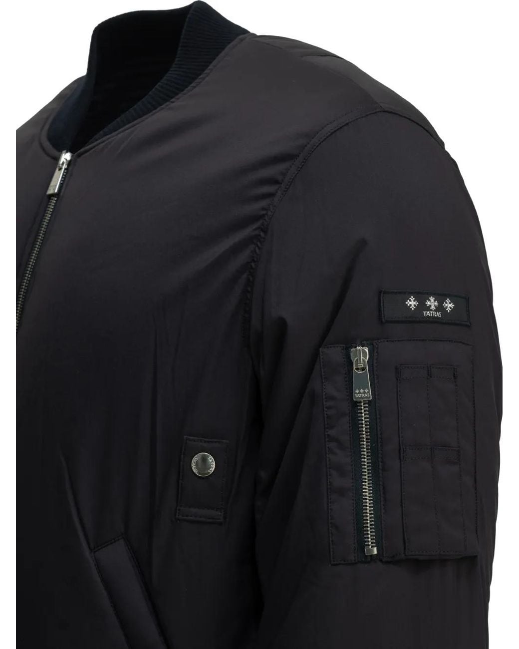 Tatras Blue Osodo Padded Bomber Jacket for men