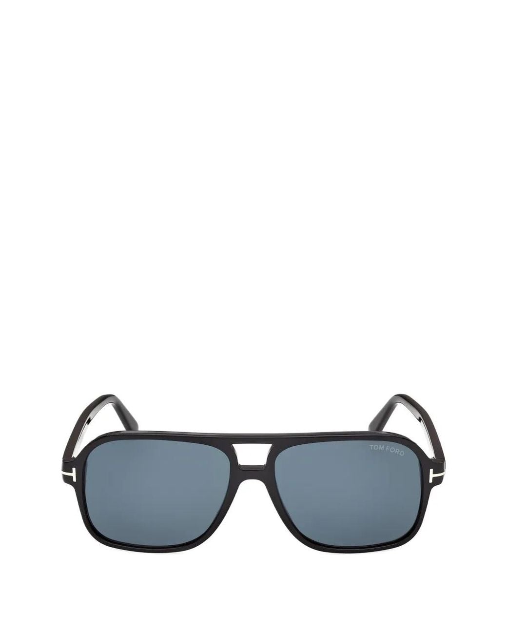 Tom Ford Blue T-Logo Pilot-Frame Sunglasses for men