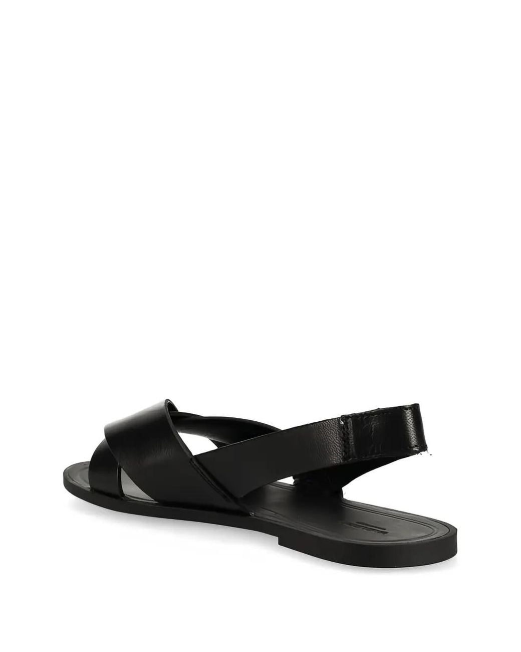Vagabond Black Tia 2 Crossover Strap Sandals