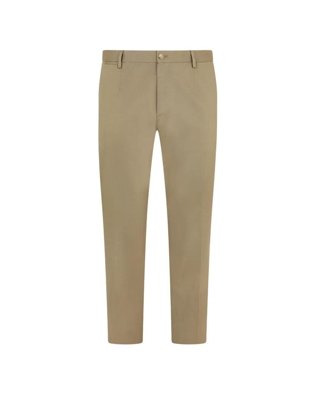 Dolce & Gabbana Natural Tailored Trousers for men
