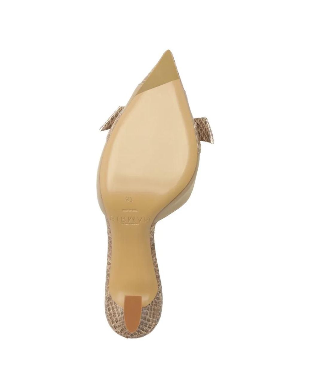 Alexandre Birman Metallic Clarita Slingback Pumps