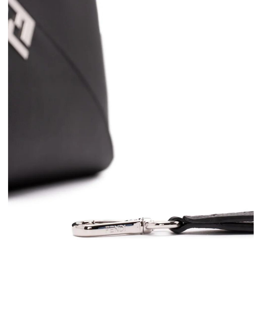 Fendi Black Lui Clutch Bag for men