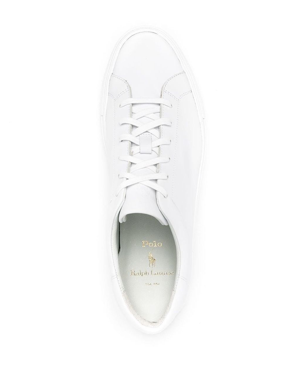 Polo Ralph Lauren Jermain Ii Athletic Sneakers in White for Men | Lyst