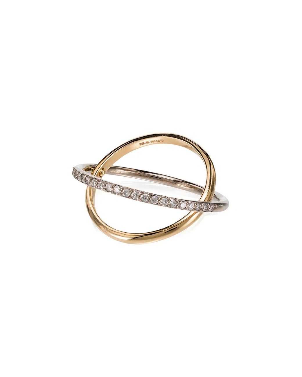 Charlotte Chesnais Metallic Eclipse Ring