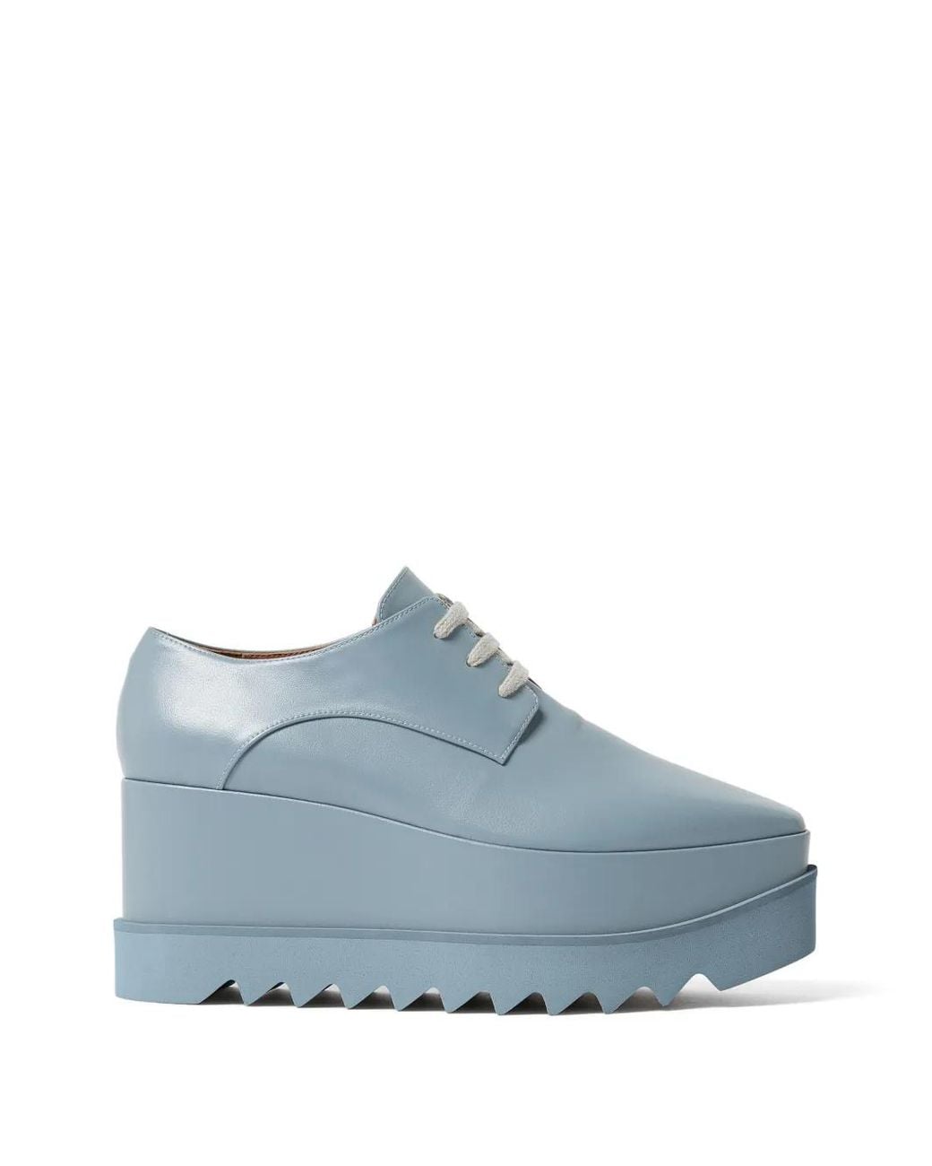 Stella McCartney Blue Elyse Platform Derby Shoes