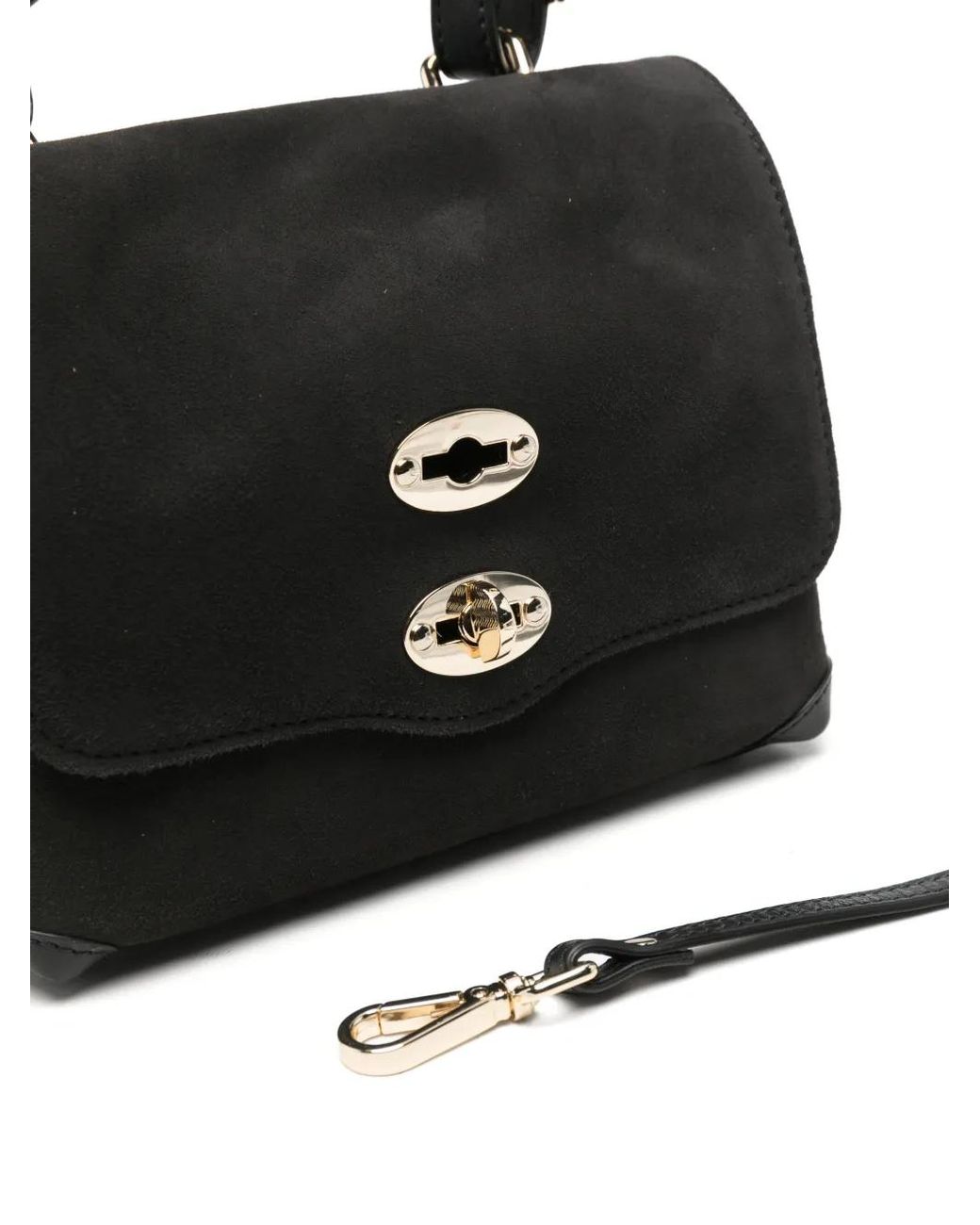 Zanellato Black Baby Postina Tote Bag