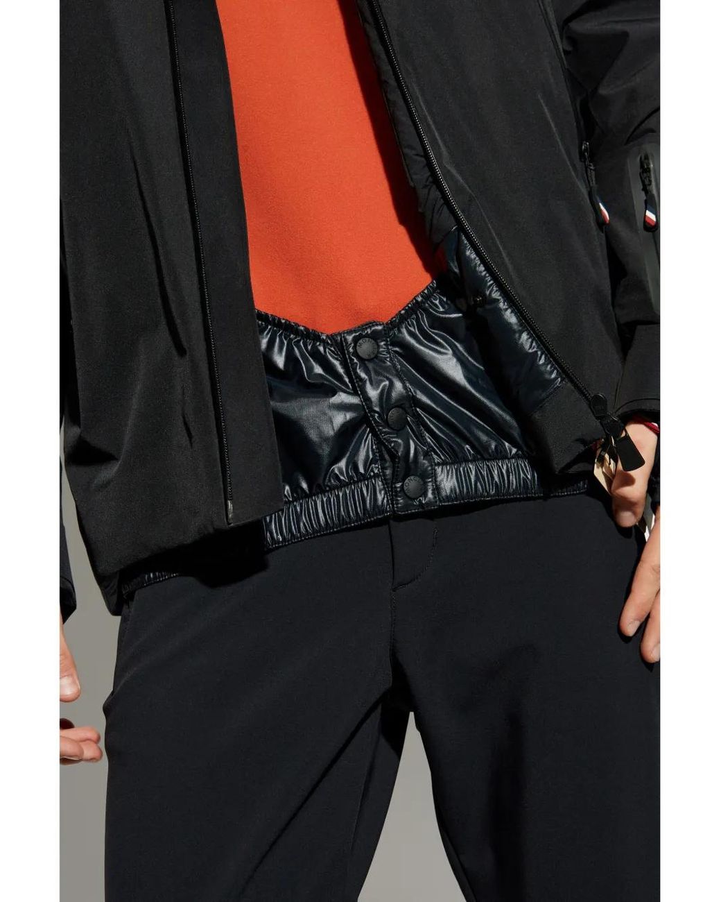 Moncler High Performance Ski-Jack in het Black voor heren
