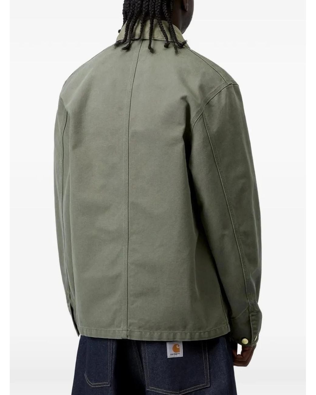 Carhartt Gray Michigan Coat (Spring) for men