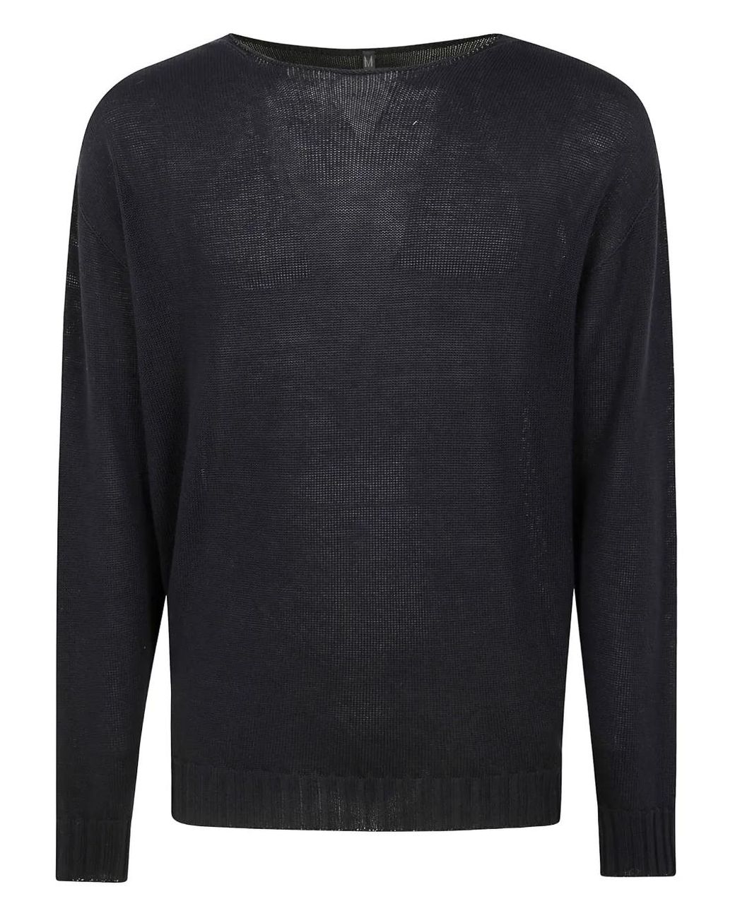 MD75 Blue Crew-Neck Sweater for men
