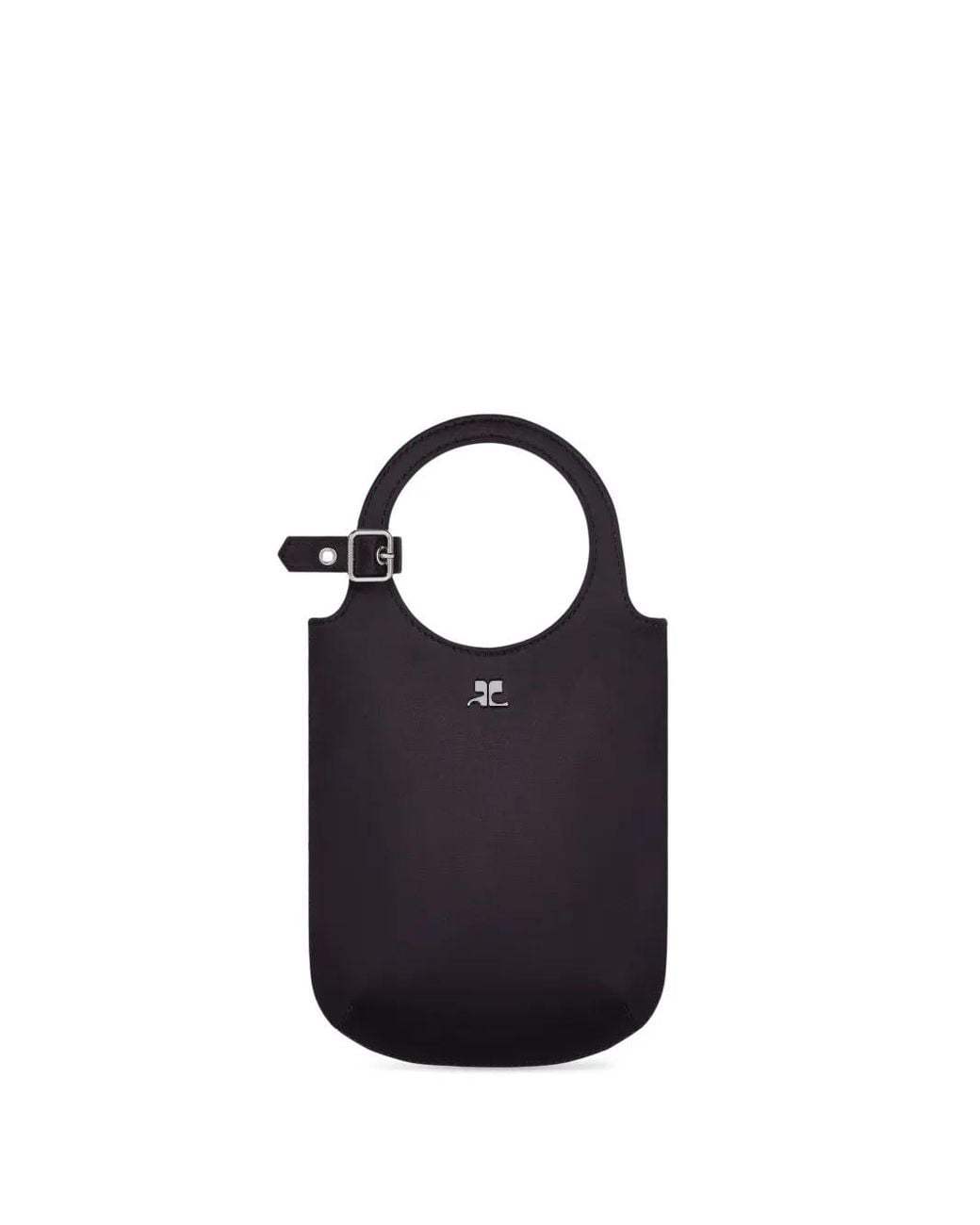 Courreges Blue Small Holy Tote Bag