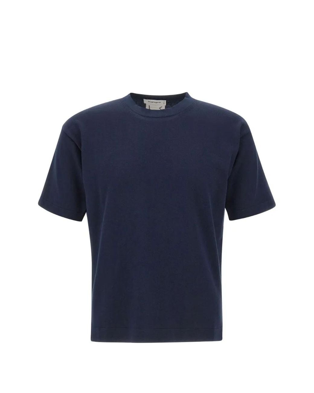 Kangra Blue Crew-Neck T-Shirt for men