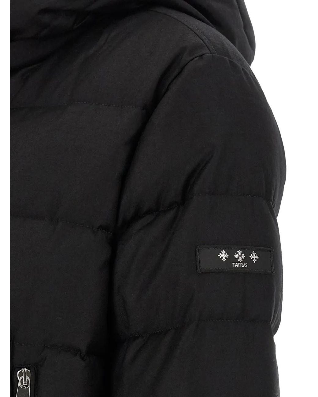 Tatras Black Domiziano Quilted Down Jacket for men
