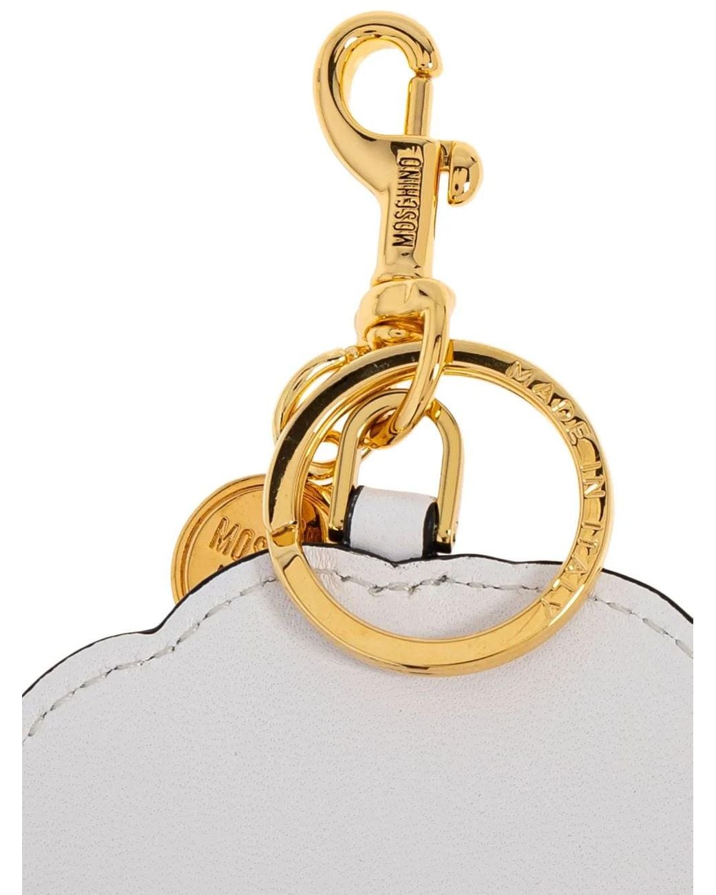 Moschino Black Sheep Charm Keyring