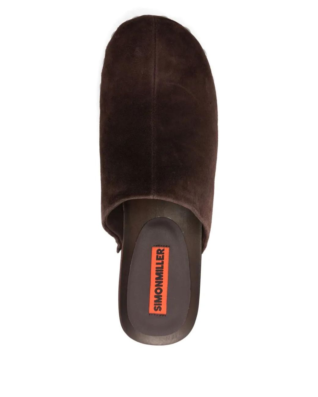 Simon Miller Brown Suede Clog Pumps