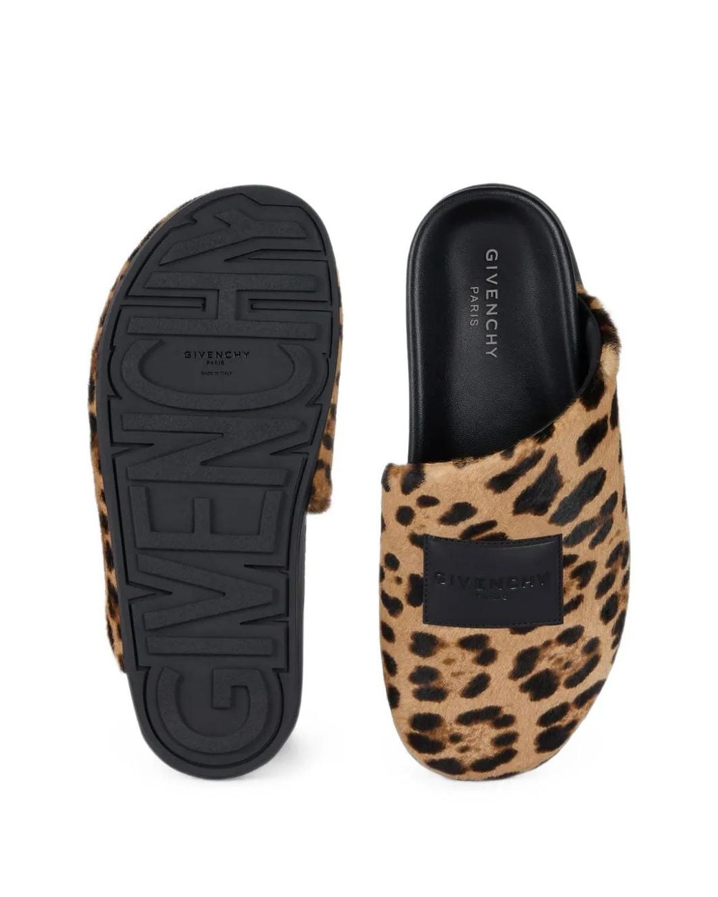 Givenchy Multicolor Label Flat Mules