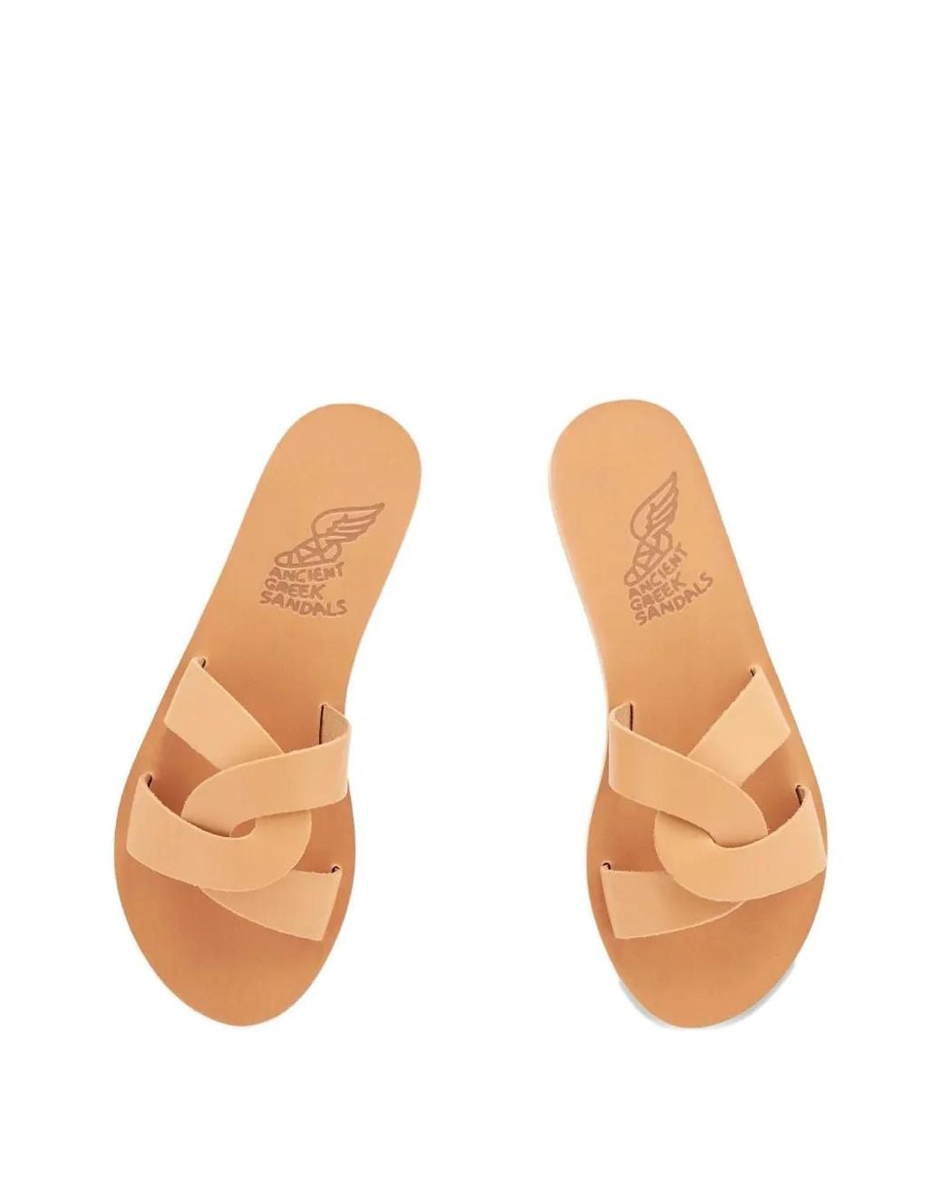 Ancient Greek Sandals Multicolor Desmos Leather Sandals