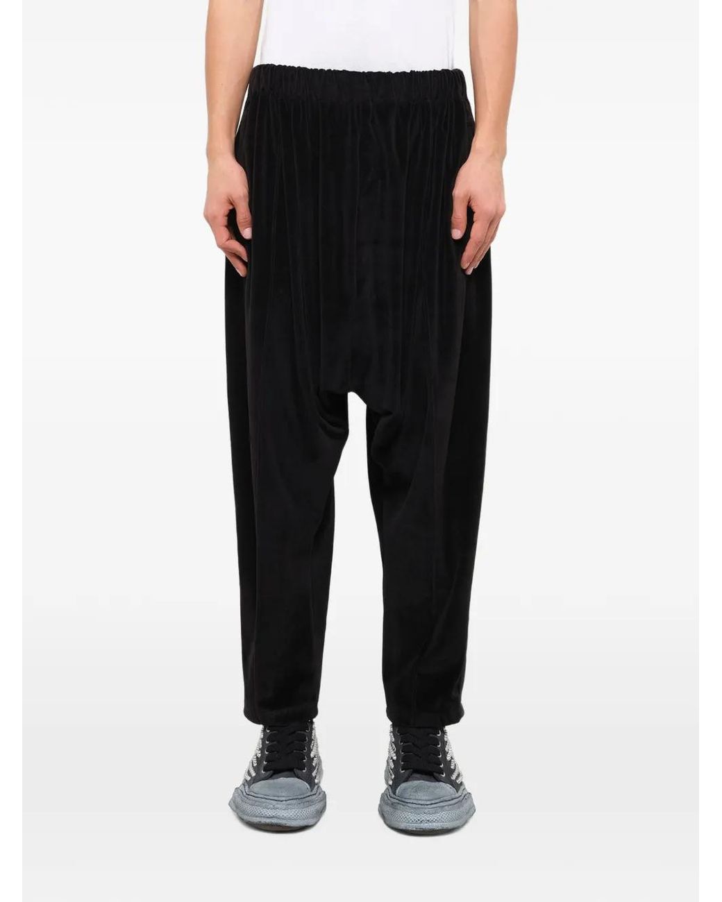 Doublet Black Bubblegum Inflated Track Pants for men