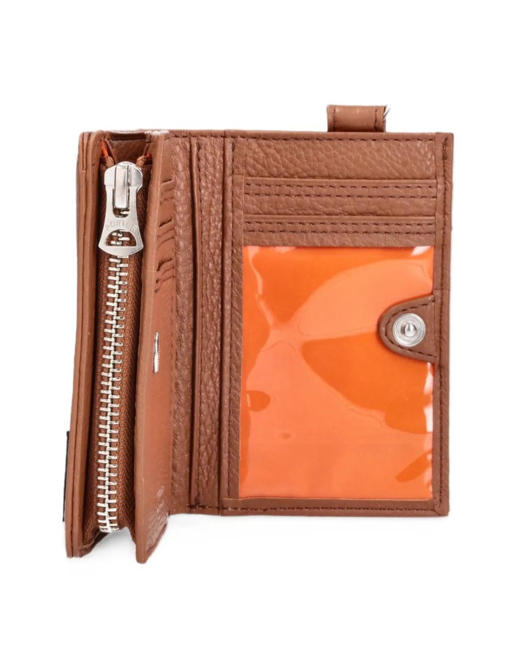 Porter-Yoshida and Co Brown Grainy Leather Wallet for men