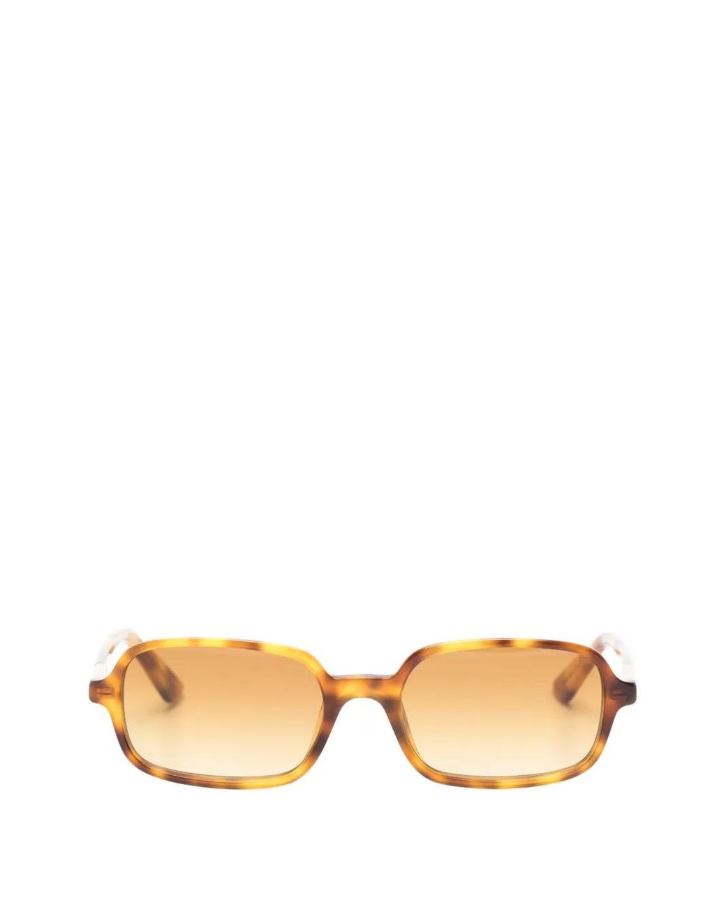 Chloé Metallic Rectangle-Shape Sunglasses