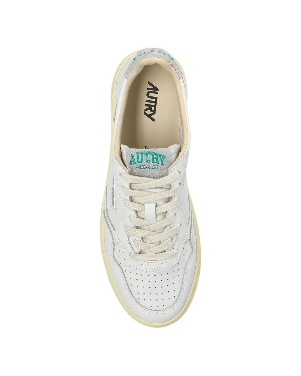 Autry White 'Medalist' Sports Shoes