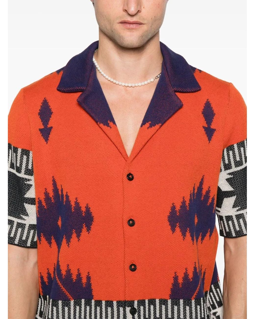 Alanui Red Icon Shirt for men