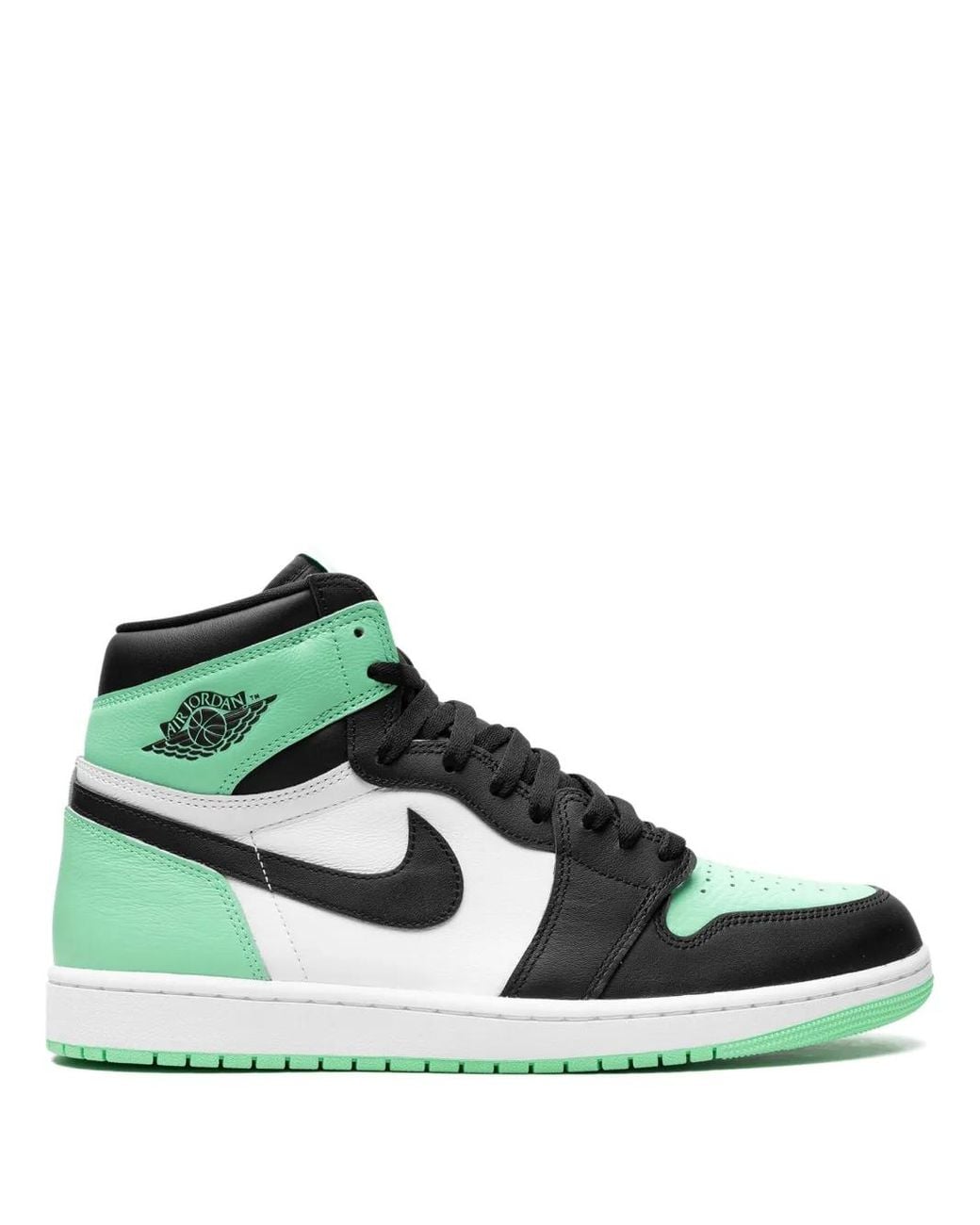 Nike Green Air 1 Retro High Og Love Letter Sneakers
