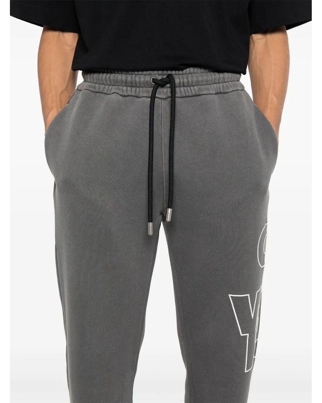 Off-White c/o Virgil Abloh Gray Off- Pants & Shorts for men