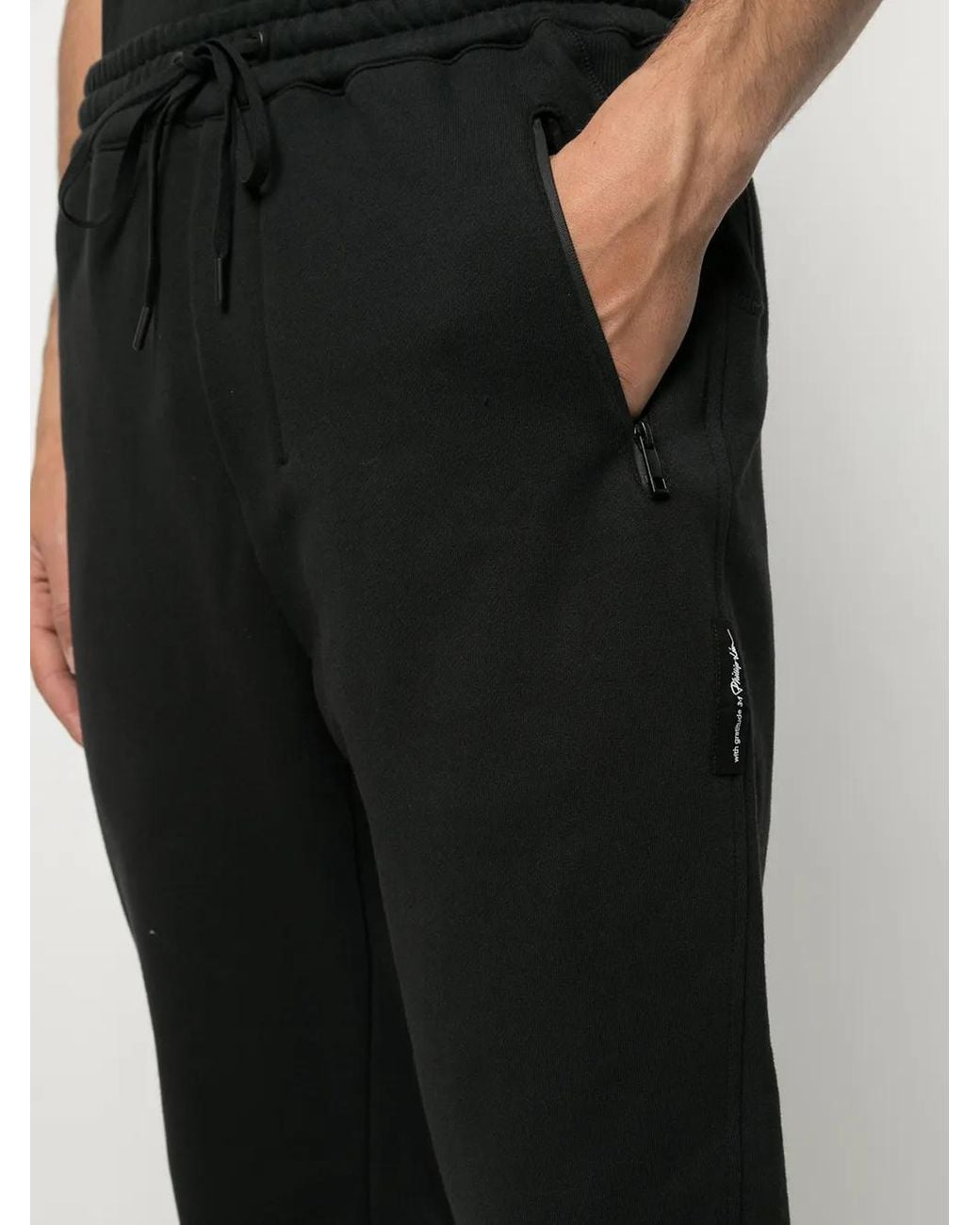 3.1 Phillip Lim Black Everyday Cotton Track Pants for men