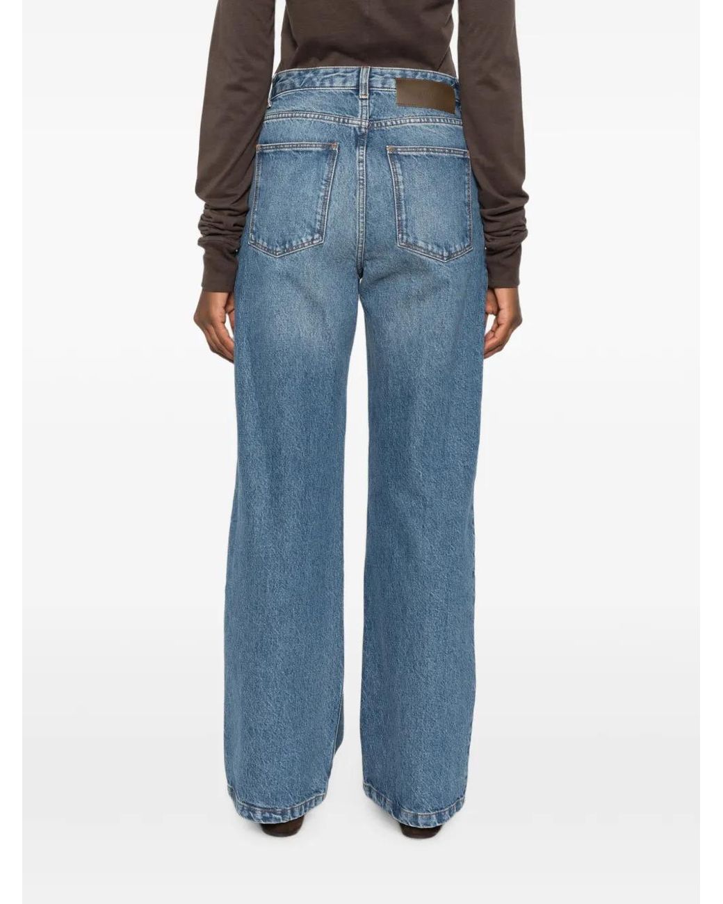 Soeur Blue Lucien Wide-Leg Jeans