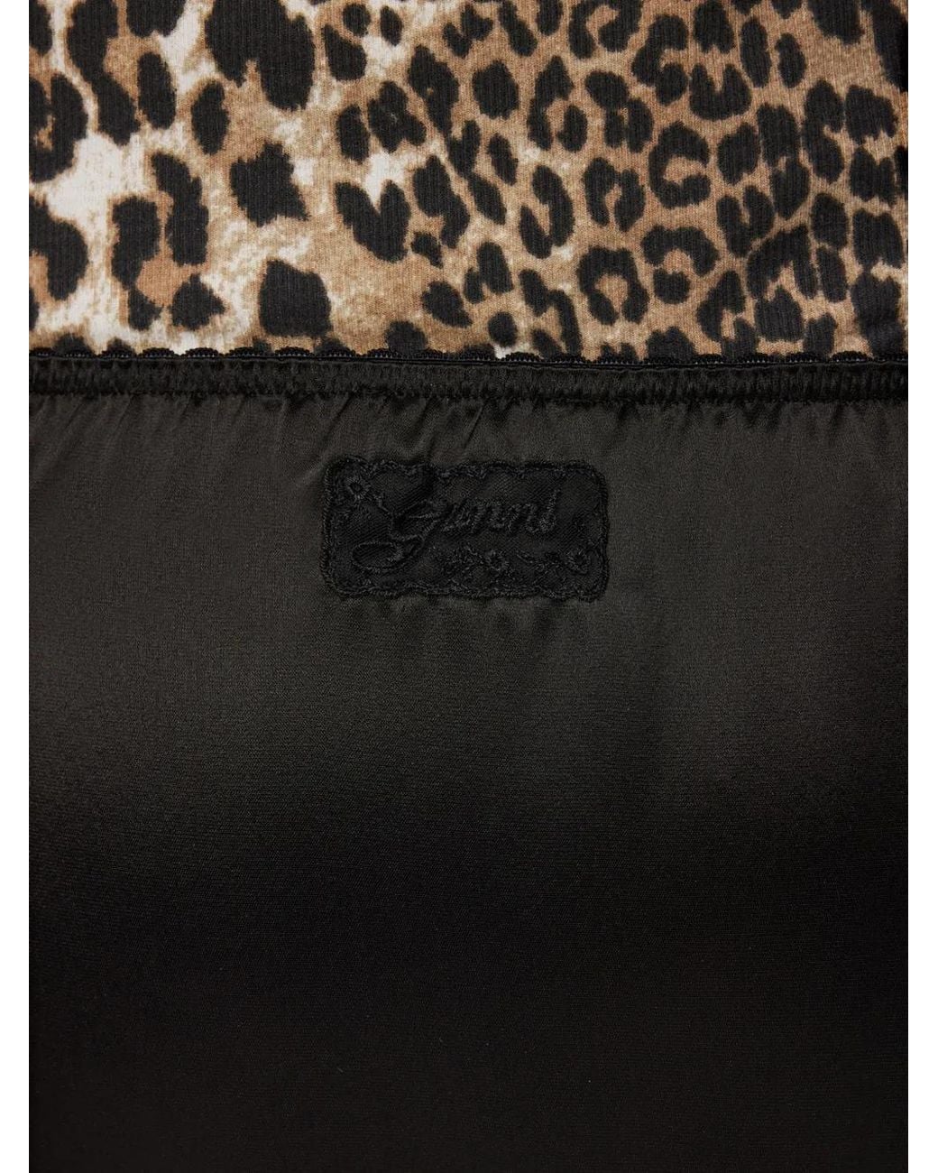 Ganni Black Skirt