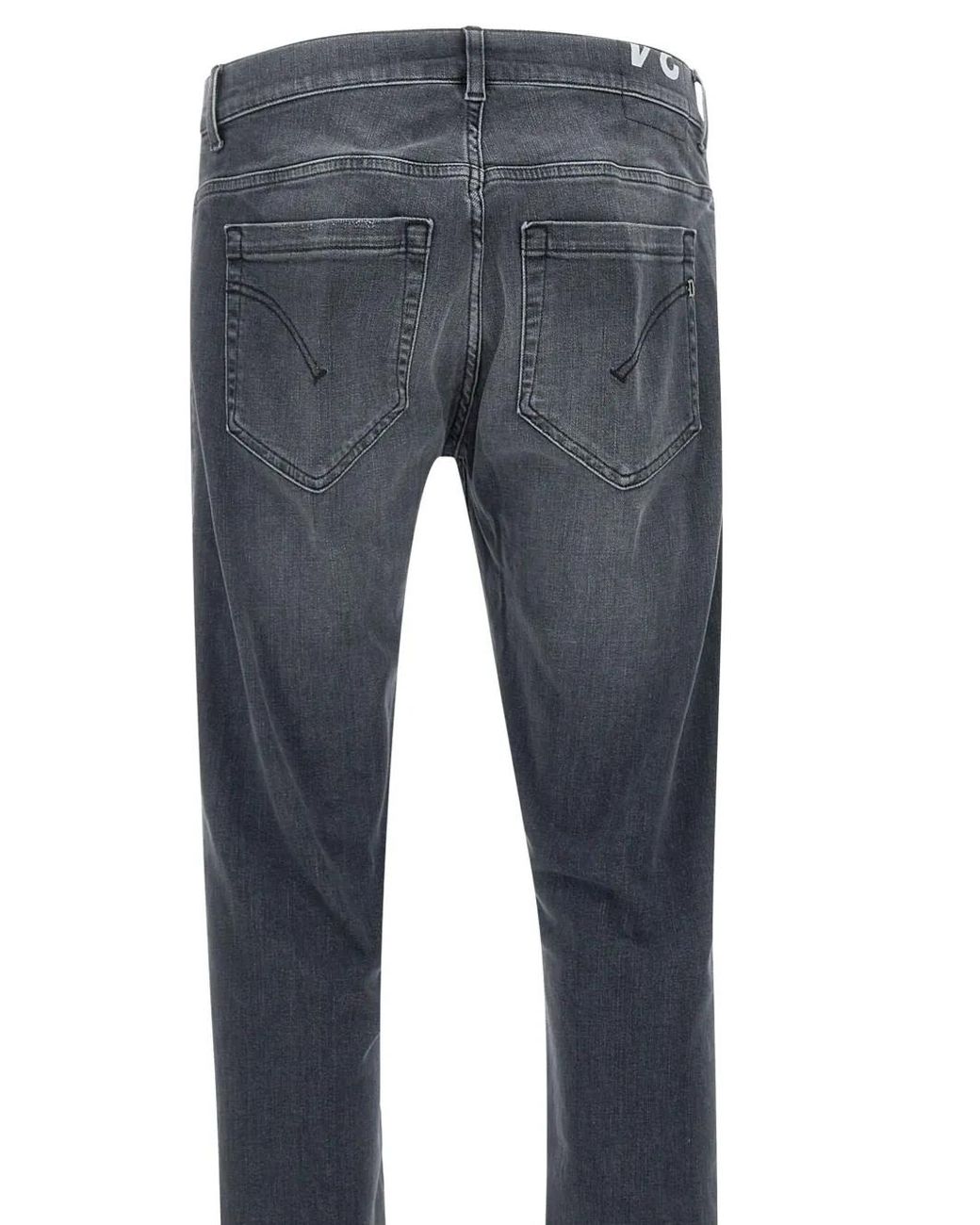 Dondup Blue Cotton Jeans for men