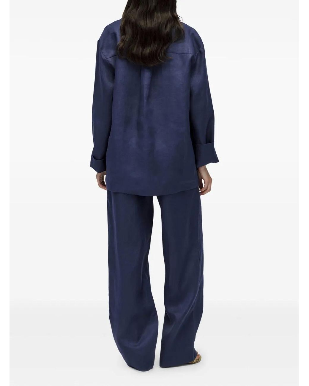Sleeper Linnen Shirt in het Blue